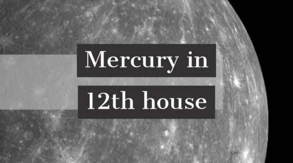 Merkur im 12. Haus